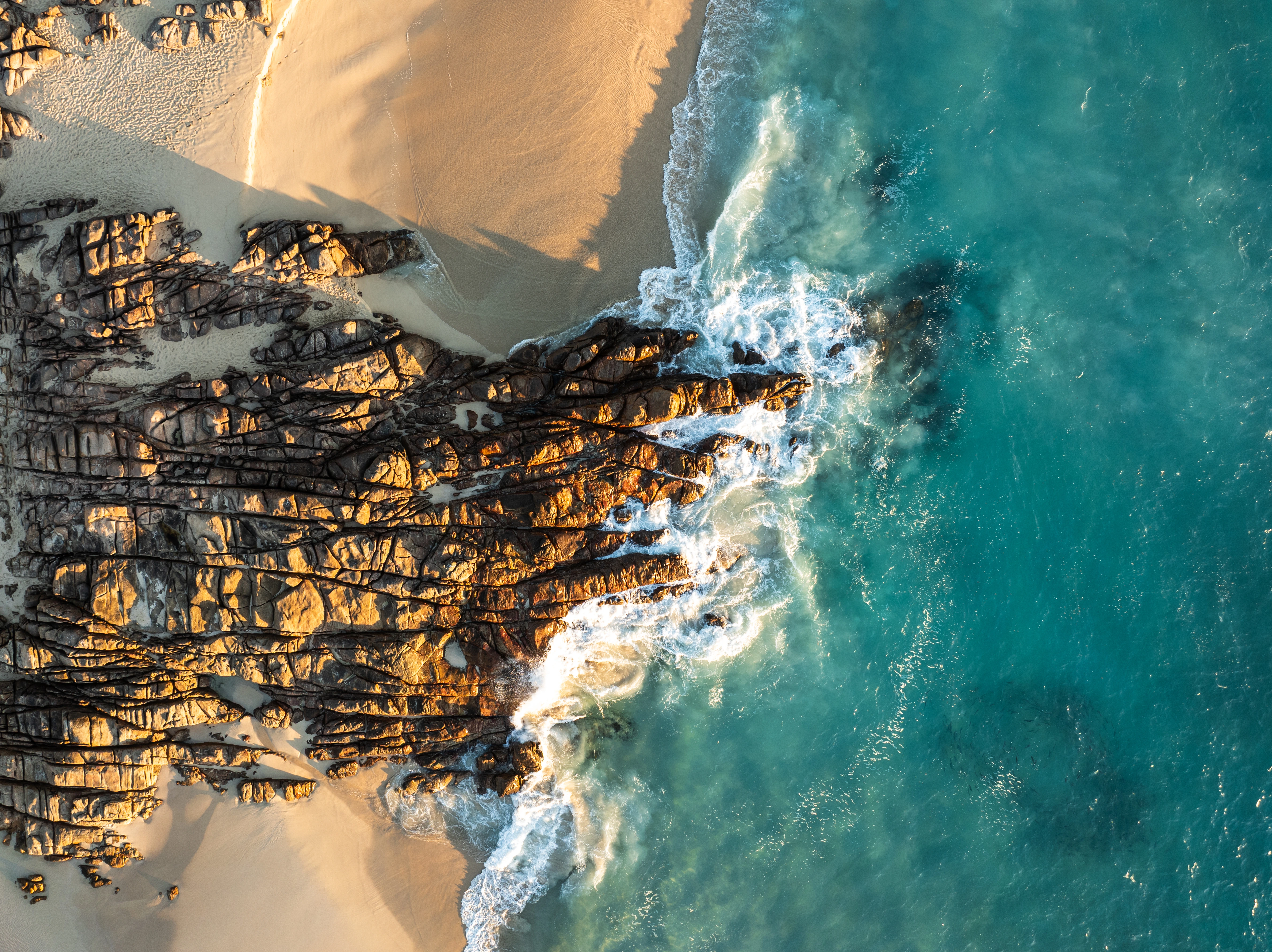 Aerial coastal photography, Western Australia