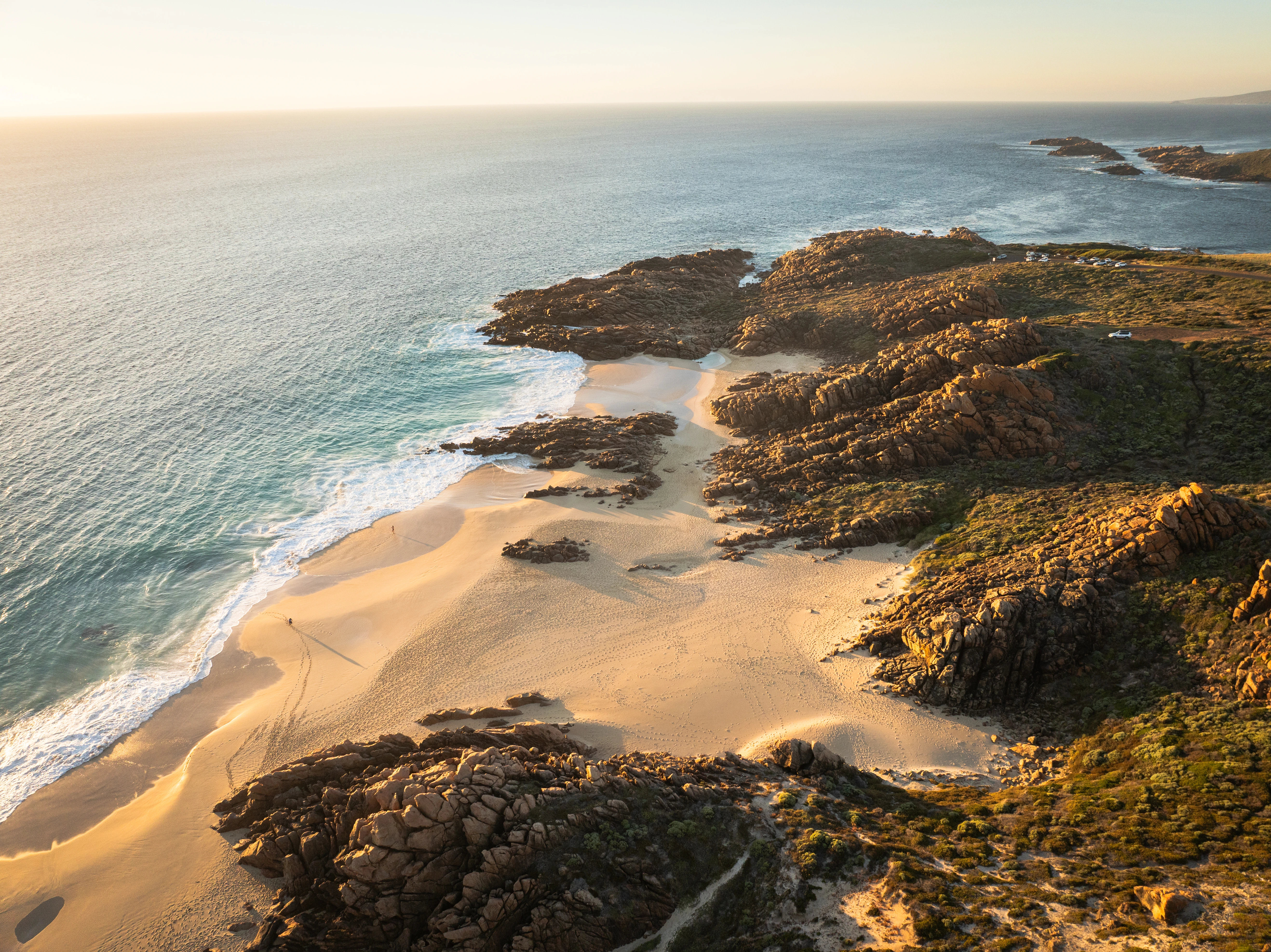 Aerial coastal photography, Western Australia