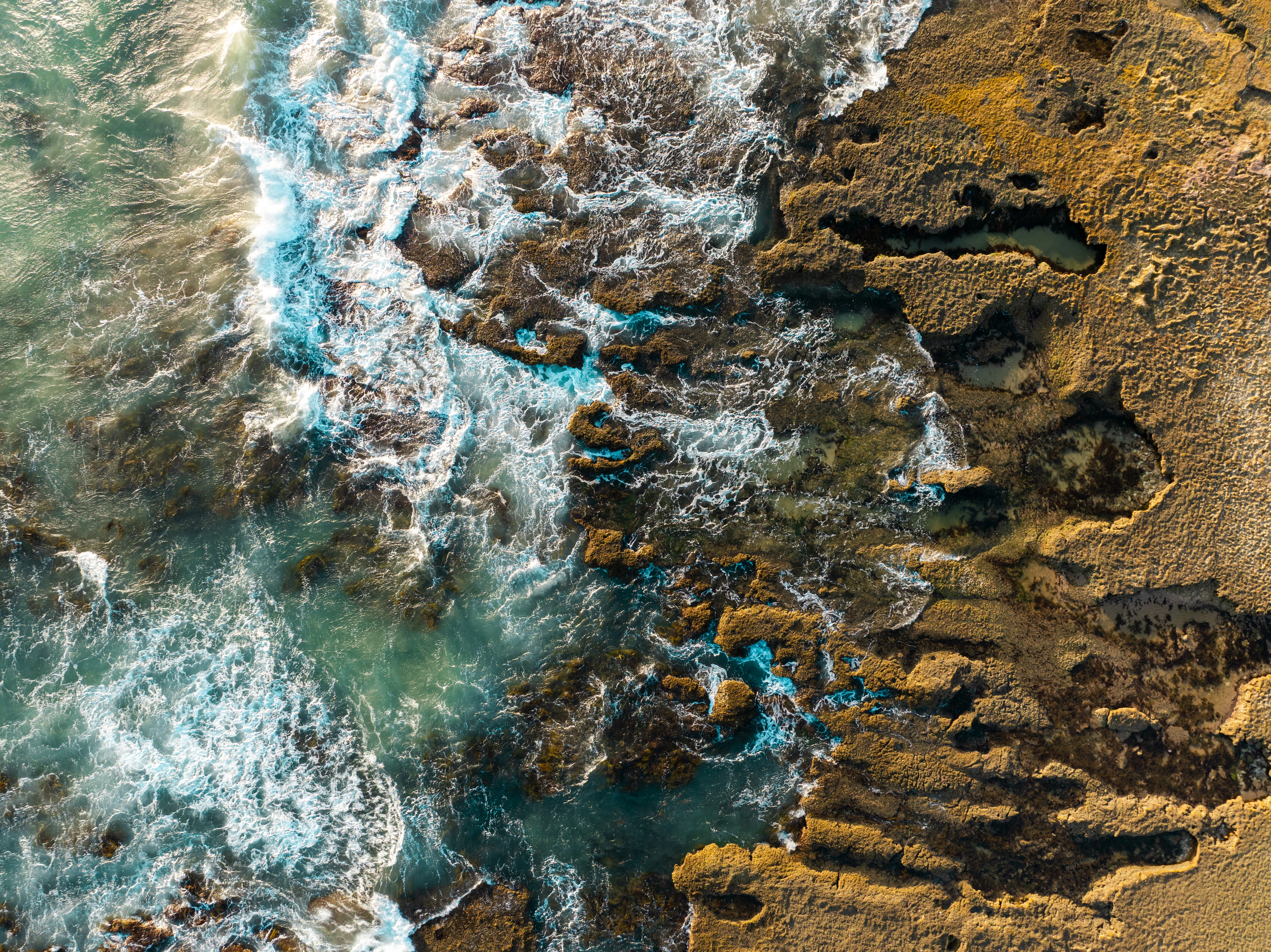 Aerial coastal photography, Western Australia
